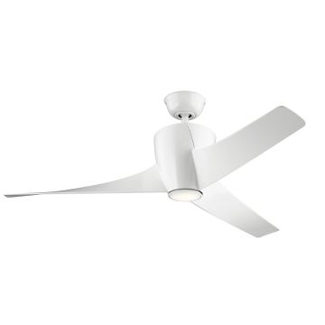 Kichler Phree KLF-PHREE-56-WHT Ventilátor 1x10W/LED 3000K 1116 lm IP20