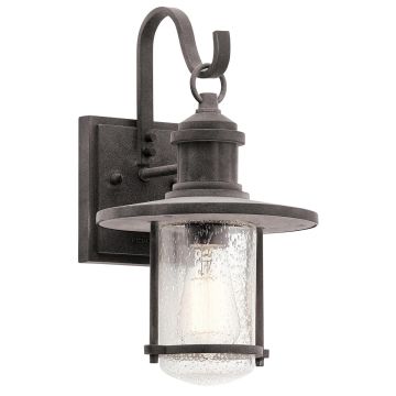 Kichler RIVERWOOD KL-RIVERWOOD2-M Stena svietidlo 1x60W/E27 IP44