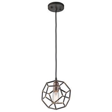 Kichler ROCKLYN KL-ROCKLYN-MP-RS Závesná lampa 1x60W/E27
