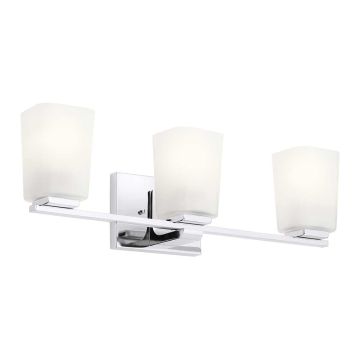 Kichler Roehm KL-ROEHM3-PC Stena svietidlo 3x3.5W/G9 IP44