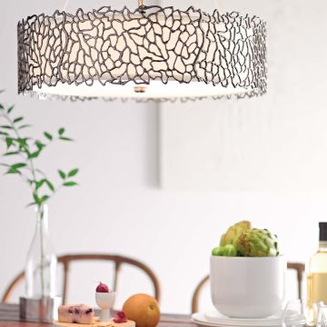 Kichler SILVER CORAL KL-SILVER-CORAL-P-A Závesná lampa 3x60W/E27