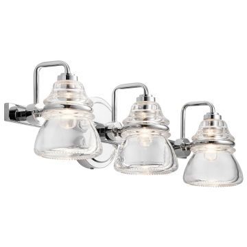 Kichler Talland KL-TALLAND3-PC-BATH Stena svietidlo 3x3.5W/G9 IP44