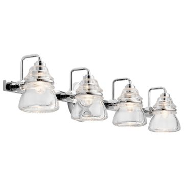 Kichler Talland KL-TALLAND4-PC-BATH Stena svietidlo 4x3.5W/G9 IP44