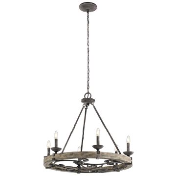 Kichler TAULBEE KL-TAULBEE6 Žiarovka 6x60W/E14