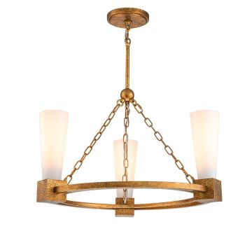 Elstead Lighting Kristy KRISTY3-DG-OPAL Žiarovka 3x40W/E27 IP20