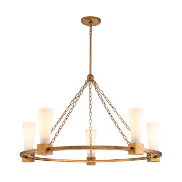 Elstead Lighting Kristy KRISTY5-DG-OPAL Žiarovka 5x40W/E27 IP20