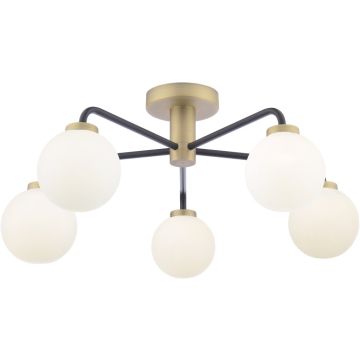 Dar Lighting Lainey LAI5454-02 Stropná lampa 5x40w/g9 ip20