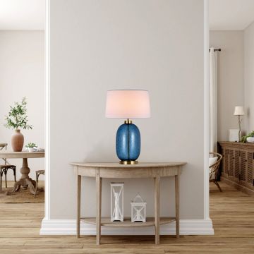 Light Prestige Amur LP-919/1T blue Stolná lampa 1x60W/E27 IP20