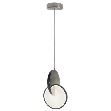 Light Prestige Circlo LP-1311/1P CH Závesná lampa 1x8W/LED 3000K|4000K|6000K 843lm IP20
