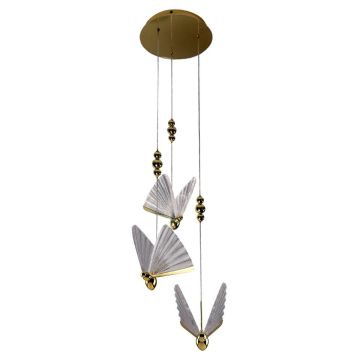 Light Prestige Mariposa LP-1715/3P Závesná lampa 3x24W/LED 3000K|4000K|6000K IP20