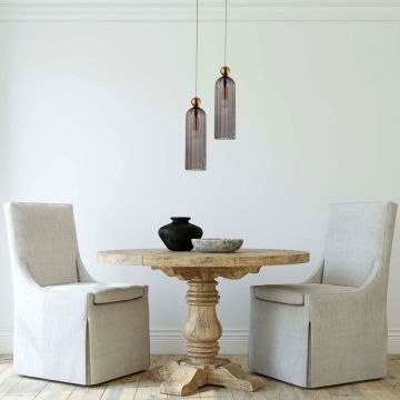 Light Prestige Piega LP-939/1P smoked Závesná lampa 1x40W/E14 IP20