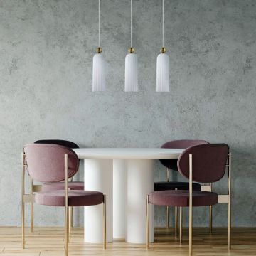 Light Prestige Piega LP-939/3L white Závesná lampa 3x40W/E14 IP20