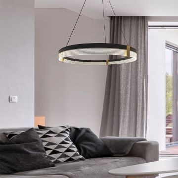 Light Prestige Plum LP-0407/1P M BK Triangle Závesná lampa 1x32W/LED 3000K|4000K|6000K IP20