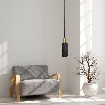 Light Prestige Tirana LP-945/1P BK Závesná lampa 1x60W/E27 IP20