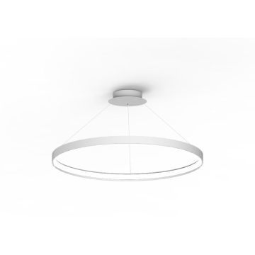 Zuma Line CIRCLE LA0716/1 - WH Závesná lampa 1x70W/LED 3000K 7820LM