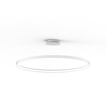 Zuma Line CIRCLE LA0717/1 - WH Závesná lampa 1x70W/LED 3000K 7820LM