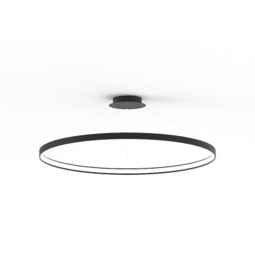 Zuma Line CIRCLE LA0722/1 - BK Závesná lampa 1x70W/LED 3000K 7820LM