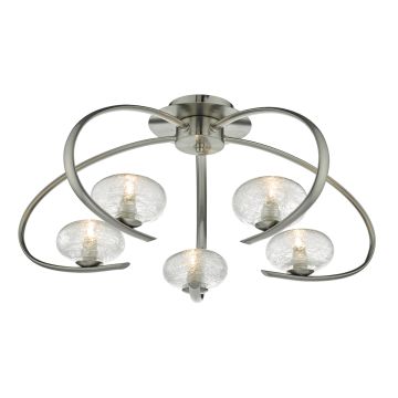Dar Lighting LEIGHTON LEI5446 Stropná lampa 5x40W/G9 IP20