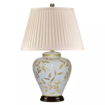 Elstead Lighting Leaves Brown Gold LEAVES-BR-GL-TL Stolná lampa 1x60W/E27