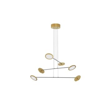 Nova Luce SCOPE 9695255 Závesná lampa 6x47W/led 3000k IP20 306lm