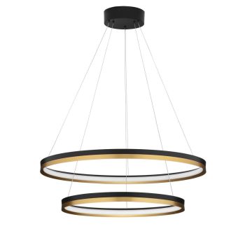 Nova Luce MR JOHN 9695239 Závesná lampa 2x98W/led 3000k IP20 11787lm