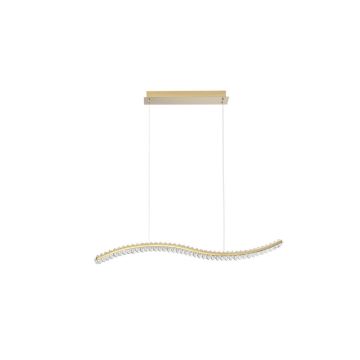 Nova Luce AURELIA 9333078 Závesná lampa 1x40W/led 3500k IP20 3351lm