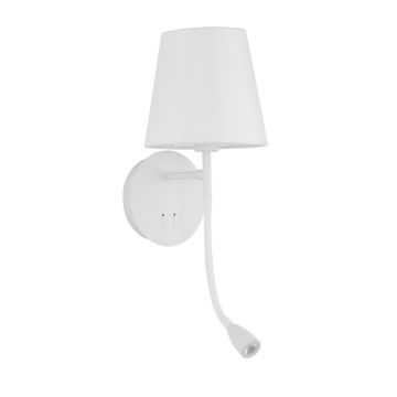 Nova Luce NIA 9182371 Stena svietidlo 1x3W/LED+1xE27 3000k IP20 180lm