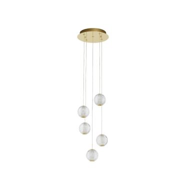Nova Luce BRILLANTE 9695209 Závesná lampa 1x21W/led 3200k IP20 1595lm