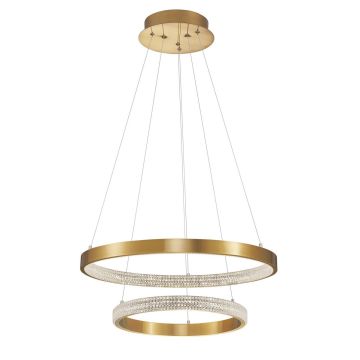 Nova Luce PRESTON 9862852 Závesná lampa 1x60W/led 3000k IP20 3113lm