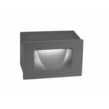 Nova Luce KRYPTON 726401 Stena svietidlo 1x3W/led 3000k IP54 270lm