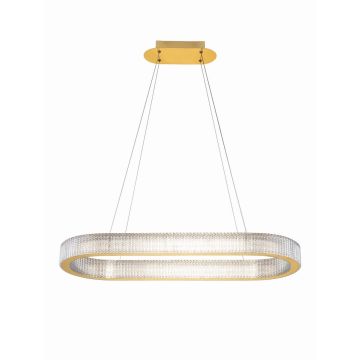 Nova Luce KINARA 9019743 Závesná lampa 1x70W/led 3000k IP20 5444lm