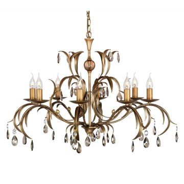 Elstead Lighting LILY LL8-ANT-BRZ Žiarovka 8x60W/E14