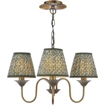 Dar Lighting Lydian LYD0363-EST2624 Žiarovka 3x40w/E14