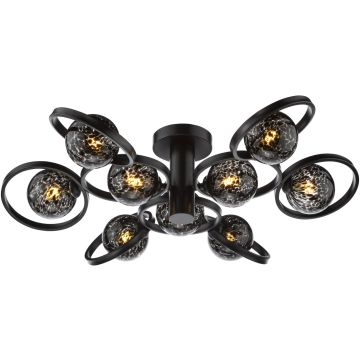 Dar Lighting Lynette LYN4822-21 Stropná lampa 9x40w/g9 ip20