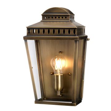 Elstead Lighting MANSION HOUSE MANSION-HOUSE-BR Stena svietidlo 1x60W/E27 IP44