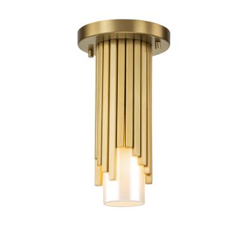 Elstead Lighting Marvele MARVELE-MP-AB-OPAL Závesná lampa 1x40W/E14 IP20