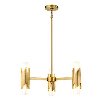 Elstead Lighting Marvele MARVELE6-AB-OPAL Žiarovka 6x40W/E14 IP20