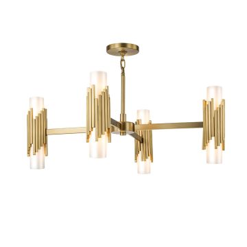 Elstead Lighting Marvele MARVELE8-AB-OPAL Žiarovka 8x40W/E14 IP20