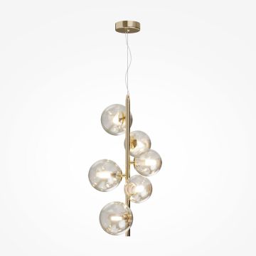 Maytoni DALLAS MOD545PL-06G Závesná lampa 6x28W/G9 IP20