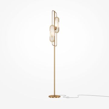 Maytoni MARMO MOD099FL-02G Stojanová lampa 2x40W/G9 IP20