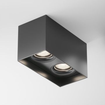 Maytoni SLIM C015CL-02B Natáčané downlight svetlo 2x50W/GU10 IP20