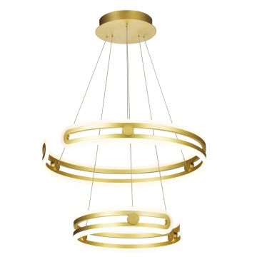 Italux KIARA MD17016002-2A GD Závesná lampa 2x120W/LED 5180LM IP20