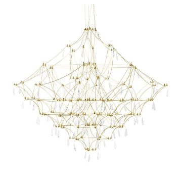 King Home CONSTELATION GOLD MSE1501100126 Závesná lampa 99x0,5W/LED 3000K 3960LM IP20