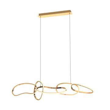 Zuma Line CHOLET MD7361-5A-EGT Závesná lampa 1x56W/LED 3000K 6600lm IP20