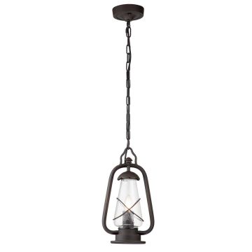Elstead Lighting MINERS CHAIN MINERS-CHN Závesná lampa 1x60W/E14 IP44
