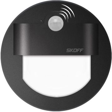 Skoff RUEDA PIR Rueda LED PIR 120° Schodová lampa na zabudovanie