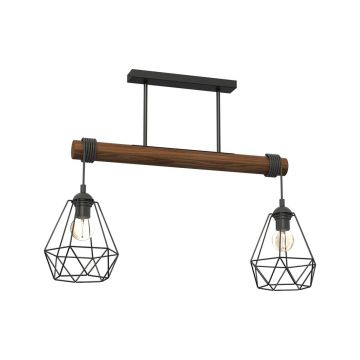 Milagro ACERO MLP7887 Závesná lampa 2x60W/E27 IP20