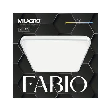 Milagro FABIO ML7934 Stropné svietidlo 1x23W/LED 4000K IP20