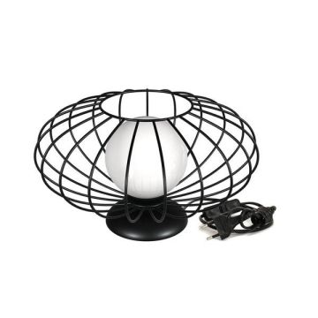 Milagro KRONOS BLACK MLP4430 Stolná lampa 1x60W/E27
