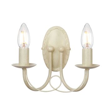 Elstead Lighting MINSTER MN2-IV-GOLD Stena svietidlo 2x60W/E14